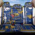 West Coast Eagles Back Car Seat Cover Mascot Cartoon Football Illustration Style