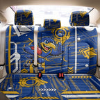 West Coast Eagles Back Car Seat Cover Mascot Cartoon Football Illustration Style