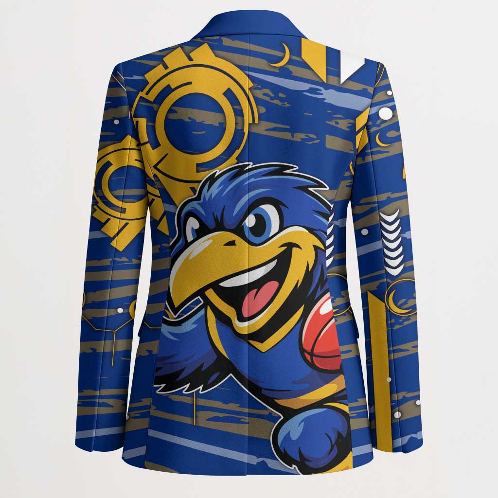 West Coast Eagles Blazer Mascot Cartoon Football Illustration Style