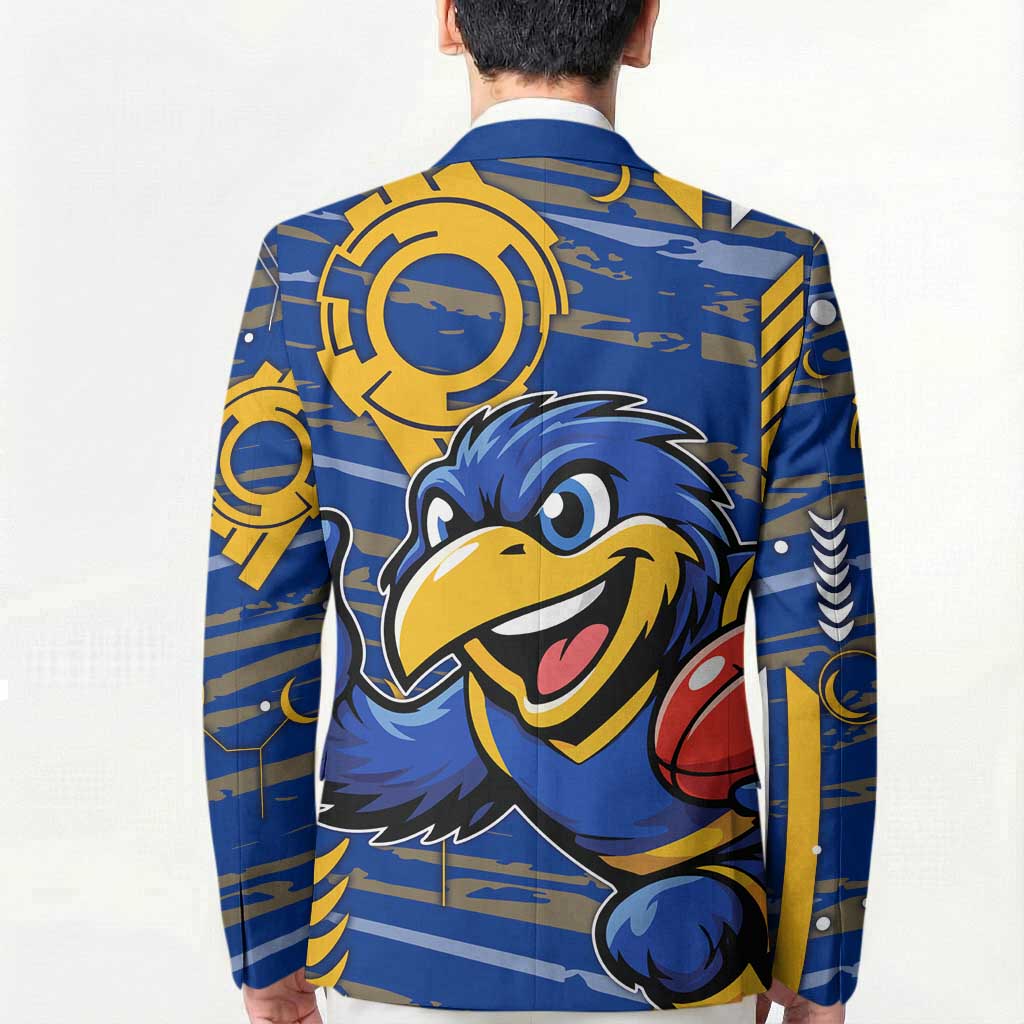 West Coast Eagles Blazer Mascot Cartoon Football Illustration Style