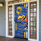 West Coast Eagles Door Cover Mascot Cartoon Football Illustration Style