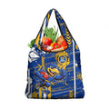 West Coast Eagles Grocery Bag Mascot Cartoon Football Illustration Style