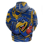 West Coast Eagles Hoodie Mascot Cartoon Football Illustration Style