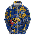 West Coast Eagles Hoodie Mascot Cartoon Football Illustration Style