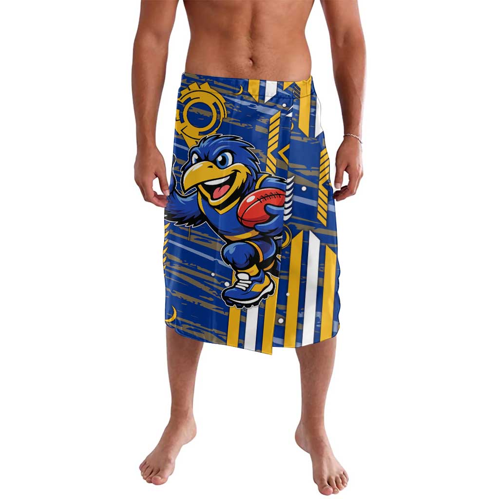 West Coast Eagles Lavalava Mascot Cartoon Football Illustration Style