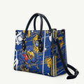 West Coast Eagles Leather Bag Mascot Cartoon Football Illustration Style
