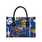 West Coast Eagles Leather Bag Mascot Cartoon Football Illustration Style