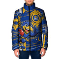 West Coast Eagles Padded Jacket Mascot Cartoon Football Illustration Style