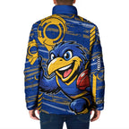 West Coast Eagles Padded Jacket Mascot Cartoon Football Illustration Style