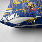 West Coast Eagles Pillow Cover Mascot Cartoon Football Illustration Style