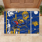 West Coast Eagles Rubber Doormat Mascot Cartoon Football Illustration Style
