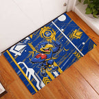 West Coast Eagles Rubber Doormat Mascot Cartoon Football Illustration Style