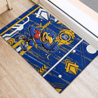 West Coast Eagles Rubber Doormat Mascot Cartoon Football Illustration Style