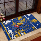 West Coast Eagles Rubber Doormat Mascot Cartoon Football Illustration Style