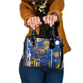 West Coast Eagles Shoulder Handbag Mascot Cartoon Football Illustration Style