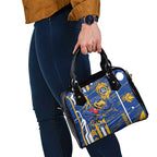 West Coast Eagles Shoulder Handbag Mascot Cartoon Football Illustration Style
