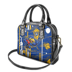 West Coast Eagles Shoulder Handbag Mascot Cartoon Football Illustration Style