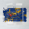 West Coast Eagles Tablecloth Mascot Cartoon Football Illustration Style