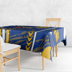 West Coast Eagles Tablecloth Mascot Cartoon Football Illustration Style