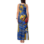 West Coast Eagles Tank Maxi Dress Mascot Cartoon Football Illustration Style
