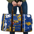 West Coast Eagles Travel Bag Mascot Cartoon Football Illustration Style