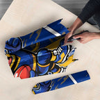 West Coast Eagles Umbrella Mascot Cartoon Football Illustration Style