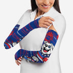 Western Bulldogs Arm Sleeves Mascot Cartoon Football Illustration Style