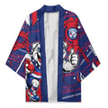 Western Bulldogs Kimono Mascot Cartoon Football Illustration Style