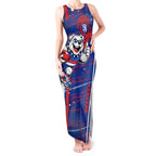 Western Bulldogs Tank Maxi Dress Mascot Cartoon Football Illustration Style