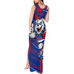 Western Bulldogs Tank Maxi Dress Mascot Cartoon Football Illustration Style