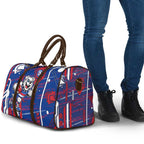 Western Bulldogs Travel Bag Mascot Cartoon Football Illustration Style