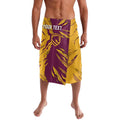 Personalized Brisbane Broncos Lavalava Dynamic Lightning Mascot Rugby Australia