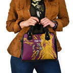 Personalized Brisbane Broncos Shoulder Handbag Dynamic Lightning Mascot Rugby Australia