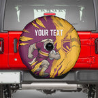 Personalized Brisbane Broncos Spare Tire Cover Dynamic Lightning Mascot Rugby Australia