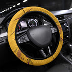 Brisbane Broncos Steering Wheel Cover Dynamic Lightning Mascot Rugby Australia