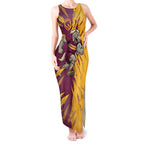Personalized Brisbane Broncos Tank Maxi Dress Dynamic Lightning Mascot Rugby Australia
