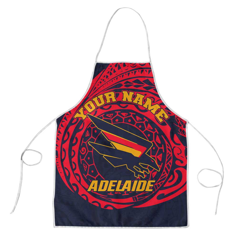 Personalized Adelaide Crows Polynesian Apron Tribal Chest and Sleeve Tattoo Heritage Warrior