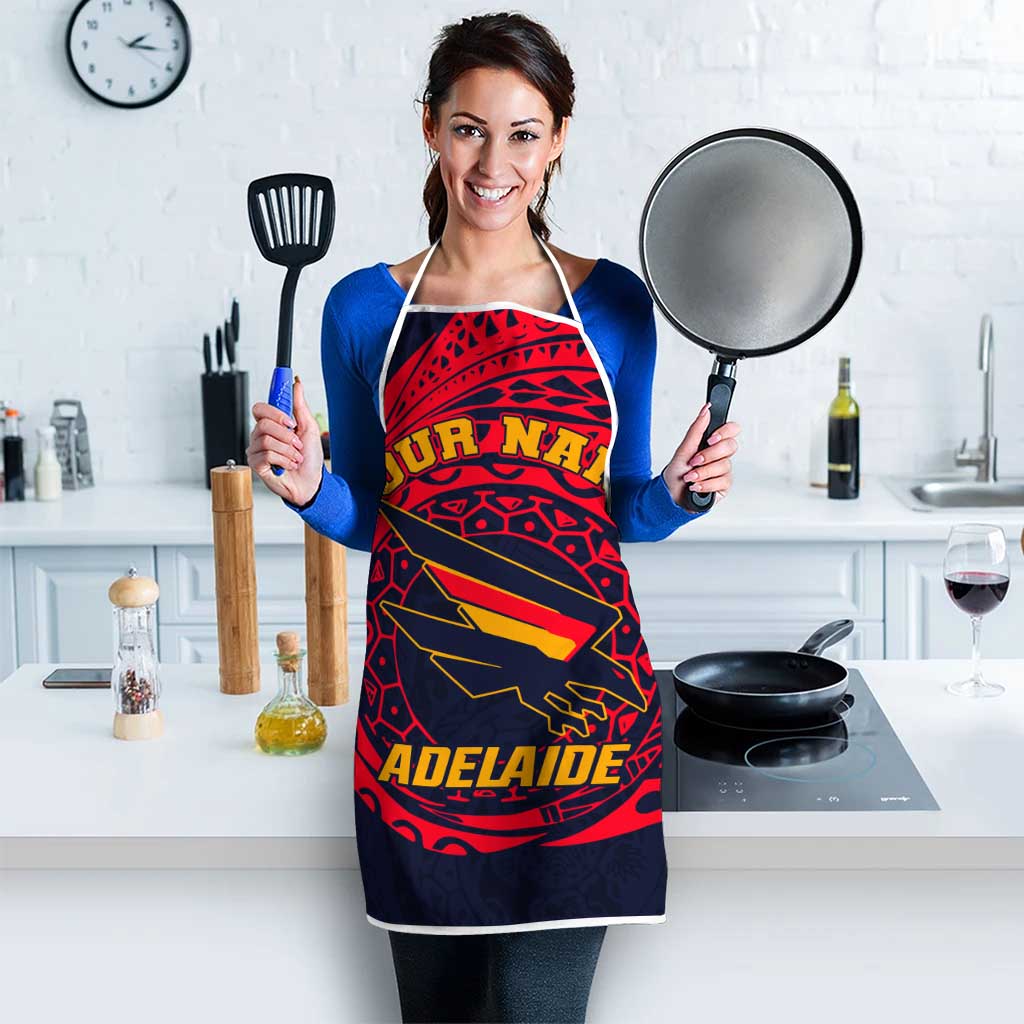 Personalized Adelaide Crows Polynesian Apron Tribal Chest and Sleeve Tattoo Heritage Warrior