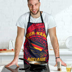 Personalized Adelaide Crows Polynesian Apron Tribal Chest and Sleeve Tattoo Heritage Warrior