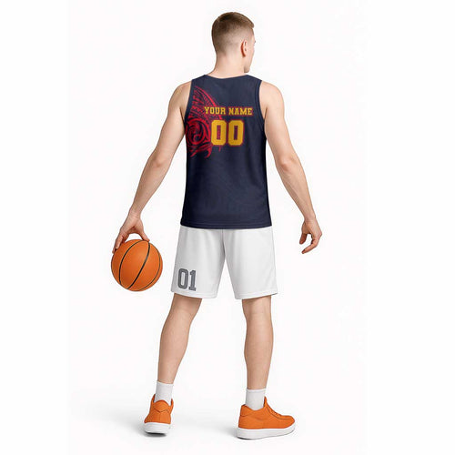 Personalized Adelaide Crows Polynesian Basketball Jersey Tribal Chest and Sleeve Tattoo Heritage Warrior