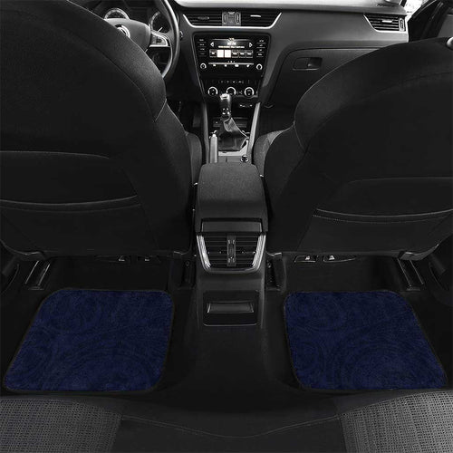 Personalized Adelaide Crows Polynesian Car Mats Tribal Chest and Sleeve Tattoo Heritage Warrior