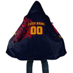 Personalized Adelaide Crows Polynesian Cloak Tribal Chest and Sleeve Tattoo Heritage Warrior