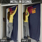 Personalized Adelaide Crows Polynesian Door Cover Tribal Chest and Sleeve Tattoo Heritage Warrior