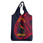 Personalized Adelaide Crows Polynesian Grocery Bag Tribal Chest and Sleeve Tattoo Heritage Warrior