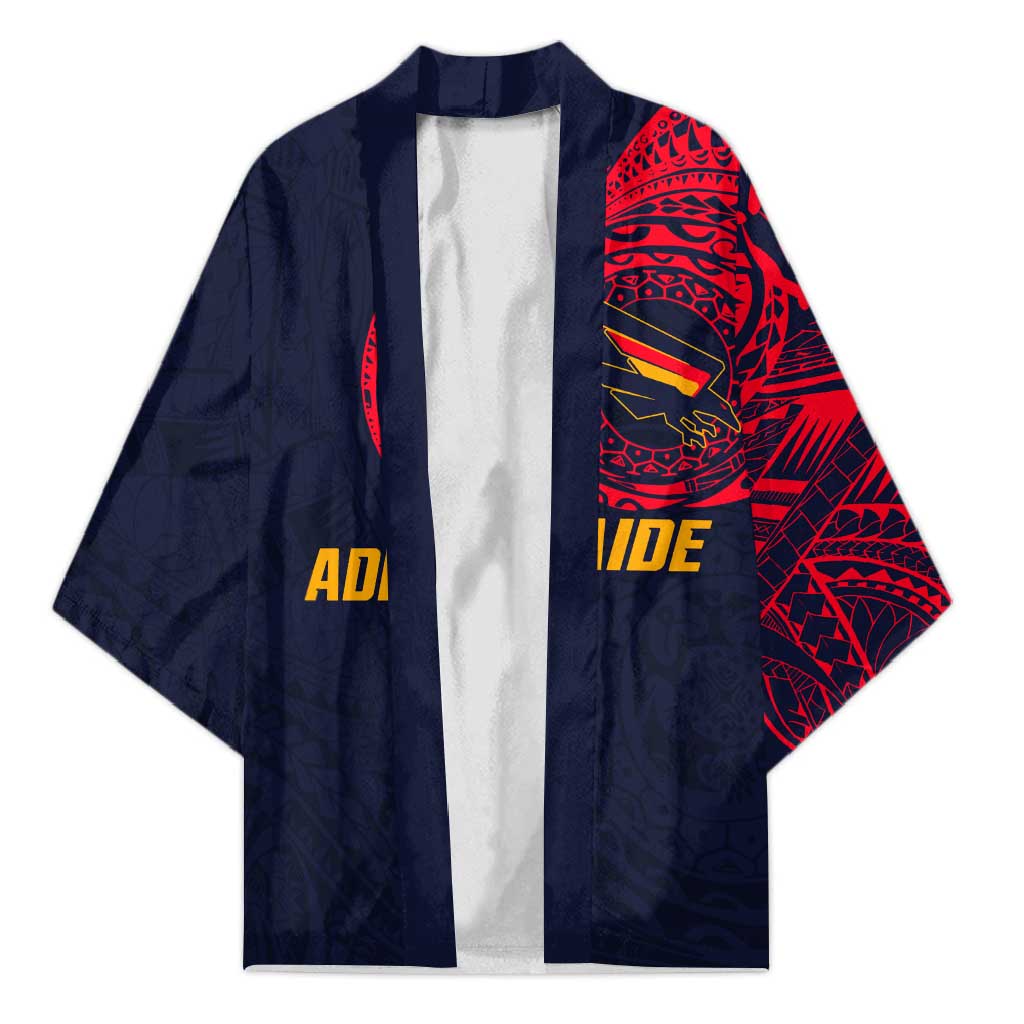 Personalized Adelaide Crows Polynesian Kimono Tribal Chest and Sleeve Tattoo Heritage Warrior