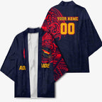 Personalized Adelaide Crows Polynesian Kimono Tribal Chest and Sleeve Tattoo Heritage Warrior