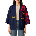 Personalized Adelaide Crows Polynesian Kimono Tribal Chest and Sleeve Tattoo Heritage Warrior
