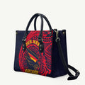 Personalized Adelaide Crows Polynesian Leather Bag Tribal Chest and Sleeve Tattoo Heritage Warrior