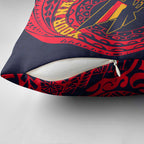 Personalized Adelaide Crows Polynesian Pillow Cover Tribal Chest and Sleeve Tattoo Heritage Warrior
