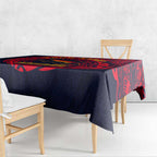 Personalized Adelaide Crows Polynesian Tablecloth Tribal Chest and Sleeve Tattoo Heritage Warrior